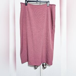 Preston & York Dusty Rose Midi Skirt